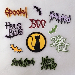 Halloween Word Art