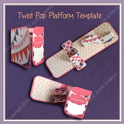 Twist Pop Platform Pop Up Template