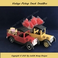 Vintage Pickup Truck Treat Box