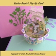 Easter Basket Pop Up Card