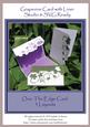 Grapevine Card with Liner - Fold Over Card 3