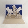 Christmas Shepherds Pop Up Card