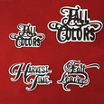 Fall/Autumn Wordart