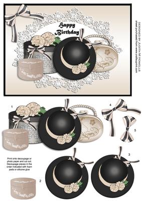 Ladies Day in Black and Beige