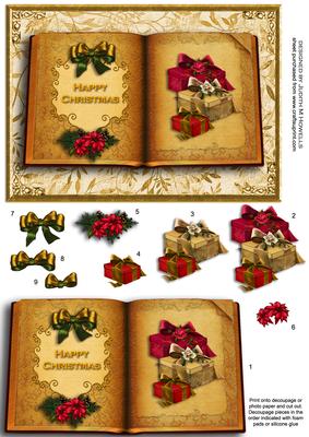 Xmas Book with Gifts