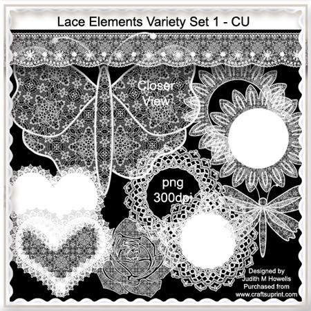 Lace Elements Variety Set 1 Cu
