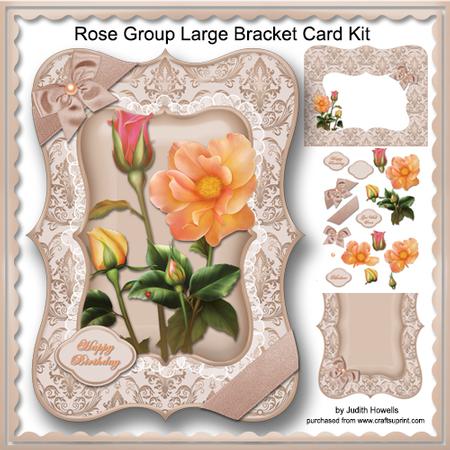Rose Group Large Bracket Card Kit