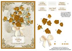 Luxury Golden Roses