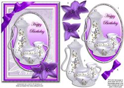 Purple Birthday Tea