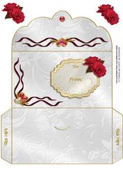 Hearts and Roses Money Wallet