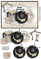 Ladies Day in Black and Beige
