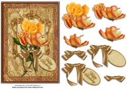 Golden Summer Roses
