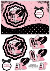 Ladies Pleasures in Pink and Black