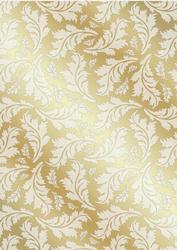 Gold Leaf Patterned A4 Paper