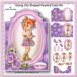 Going Out Shaped Pyramid Card Kit