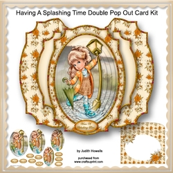 Having A Splashing Time Double Pop Out Card Kit