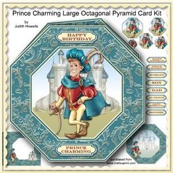 Prince Charming Large Octagonal Pyramid Card Kit