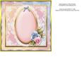 Roses and Lace in Pink Blue and Lemon Insert