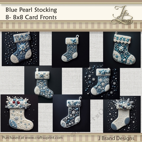 Blue Pearl Stockings