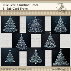 Blue Pearl Christmas Tree