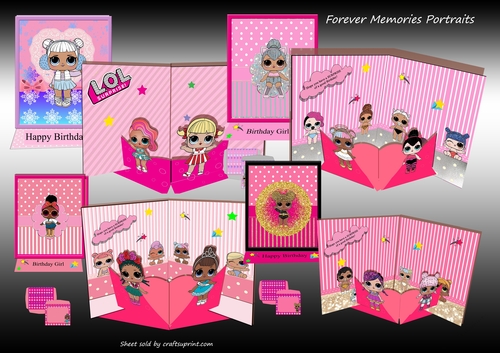 L.O.L Doll Pop Out Bumper 1-4