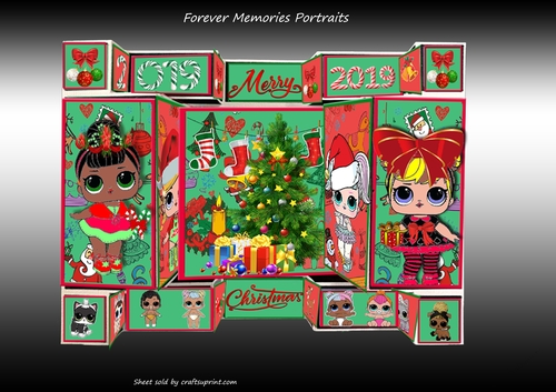 L.O.L Doll Double Tri Shutter Christmas 
