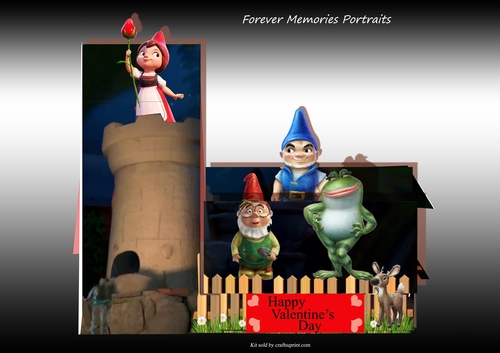 Gnomeo and Juliet left side stepper