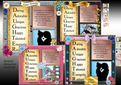 Uplifting Daughter Bumper 1-4