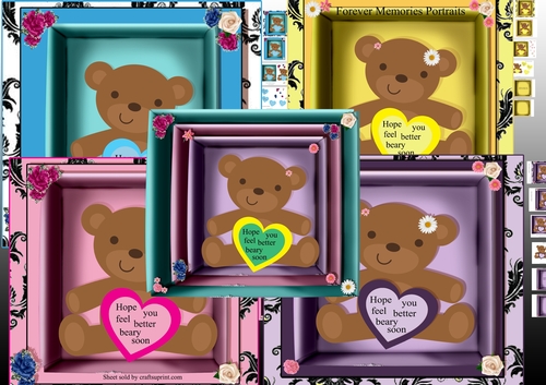 Get Well Bumper 1-4 Plus Bonus card!