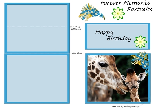 Mommy and Baby Giraffe