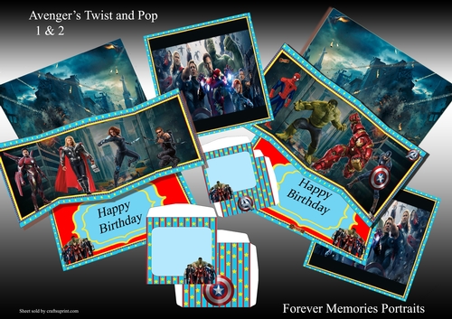 Avengers Twist and Pop 1 & 2 
