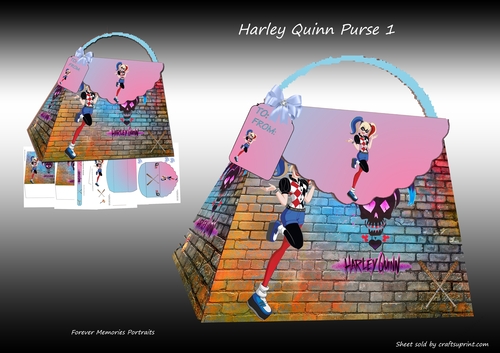 Harley Quinn Purse 1 