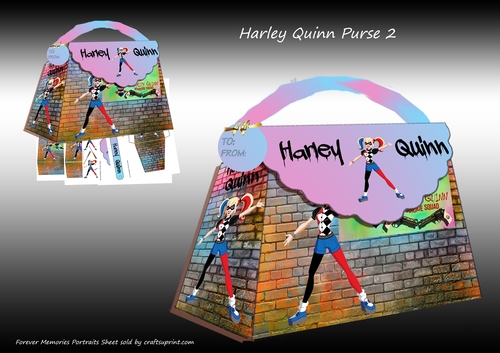 Harley Quinn Purse 2 