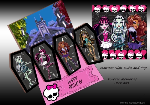 Monster High 4 Twist and Pop