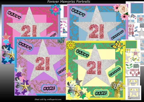 Birthday Age Card Bumper 1-4 