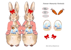 Easter  Bunny Shaped 3