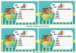 Scooby Doo Invites 2