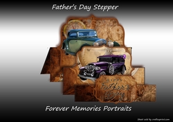 Fathers Day Center Stepper