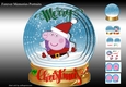 Peppa Pig Christmas Snowglobe 2