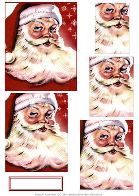 Classic Red Santa - Pyramid