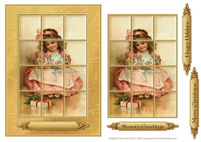 Christmas Memories - Window Tile Card