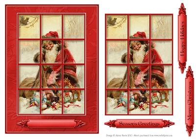 Gifts from Santa - Window Tile Card