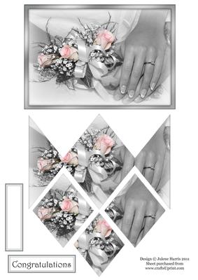 From This Day Forward - Diamond Stacker Card