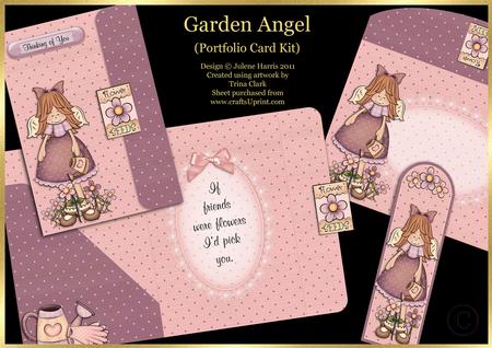 Garden Angel - Portfolio Card Kit