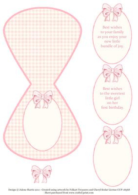 Fuzzy Cubby Baby Girl - Wobble Insert
