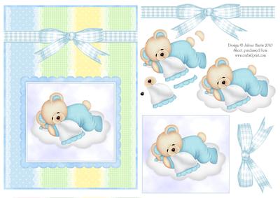 Sleepy Bear for Baby Boy