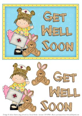 Little Nurse - Get Well Soon