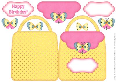 Pretty Pink Polka Dots - Purse