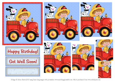Little Boy Fireman - Pyramid
