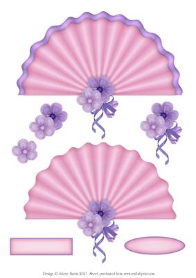 Pretty in Pink & Purple - Fan